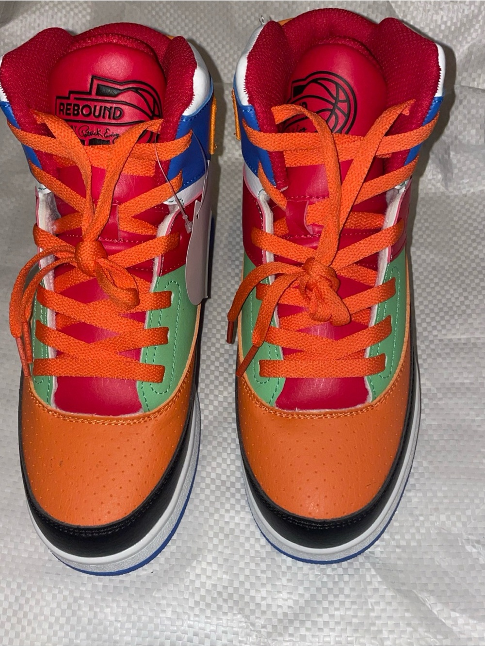 Patrick Ewing 33 Orion Strap (3RBE001-119) Colorblock Boys Size 4.5 NWT